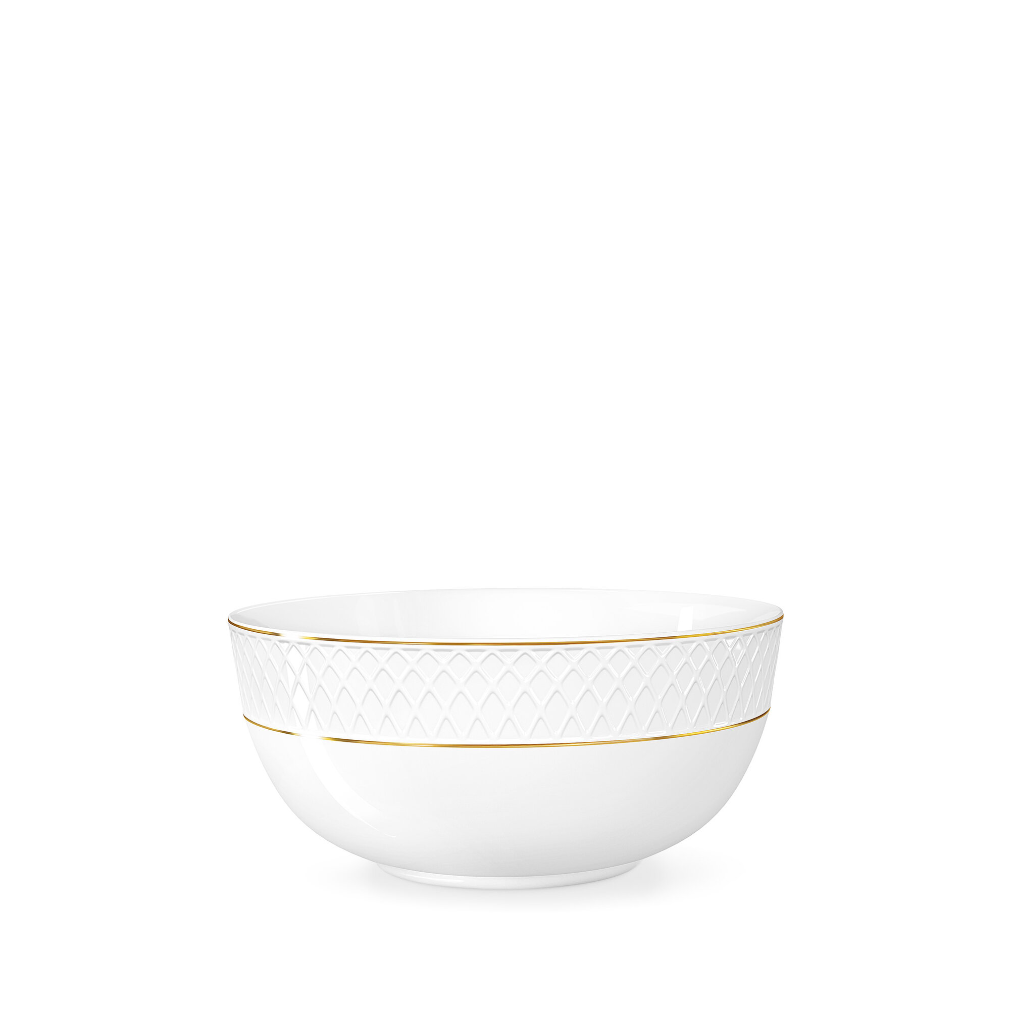 Салатник с золотыми линиями 930 мл WL‑880102368/A
