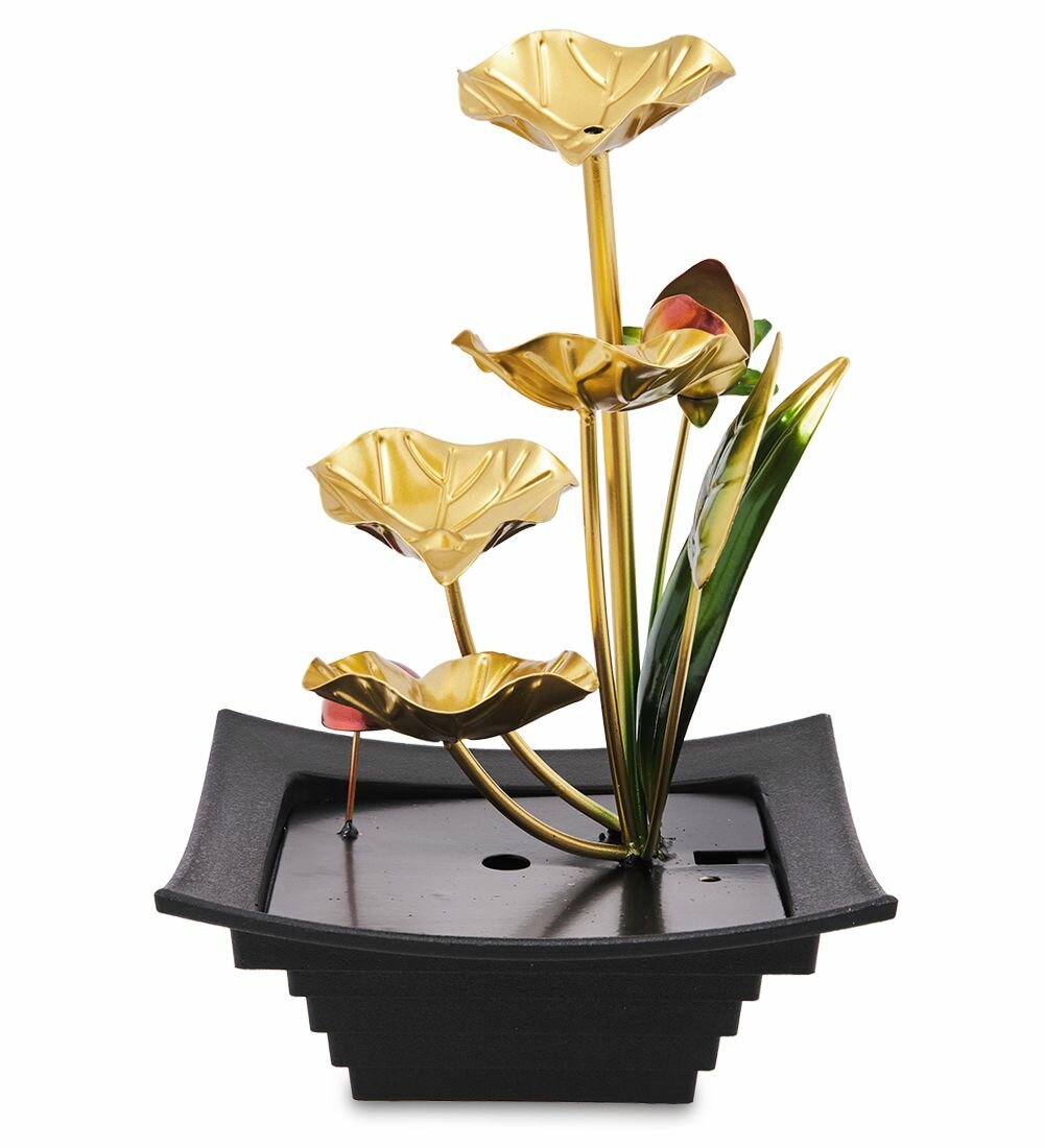 Настольный фонтан 'Золотая лилия' — фото 1
