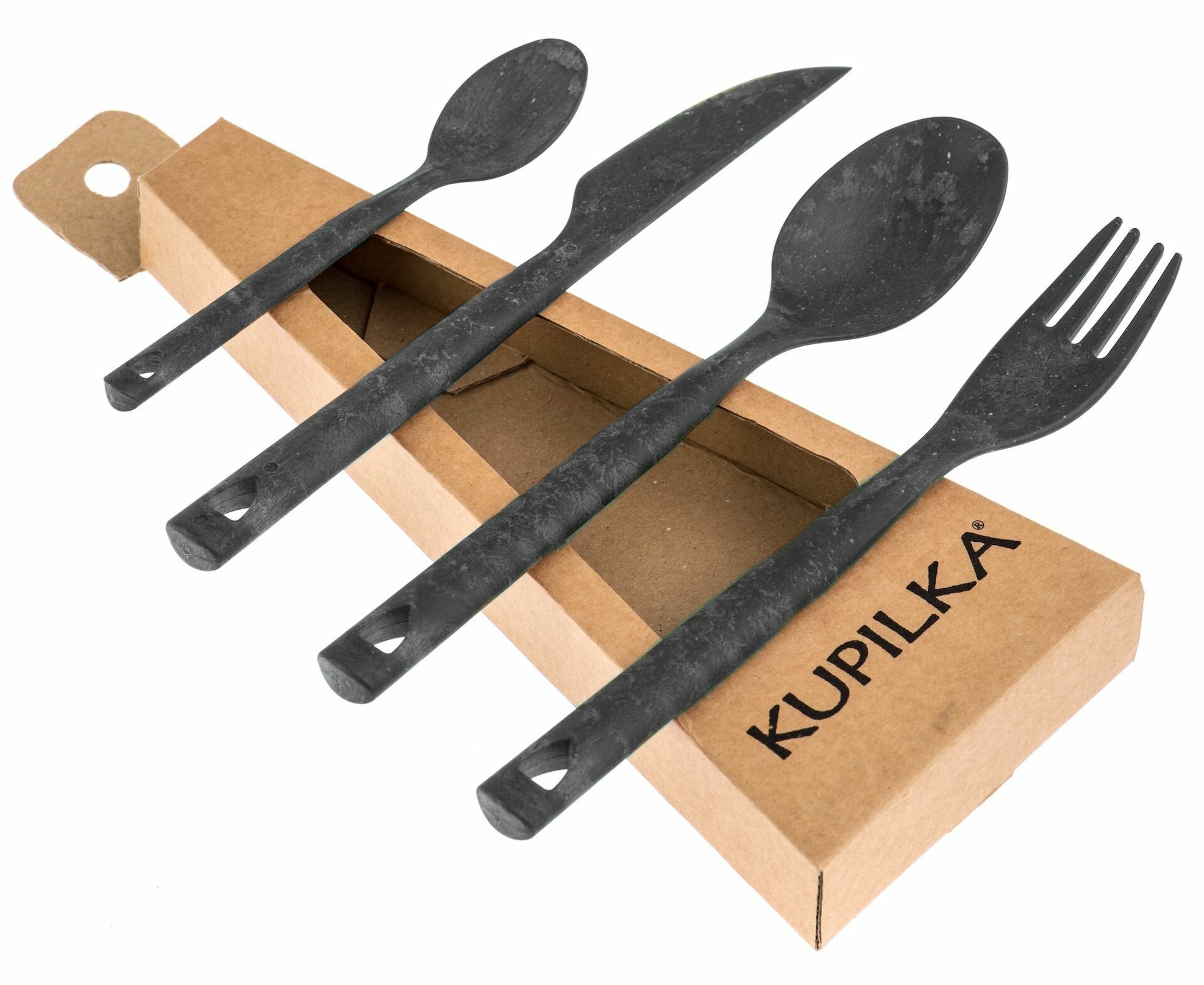 Финский набор столовых приборов Kupilka Cutlery Set Craft Box, цвет: Kelo