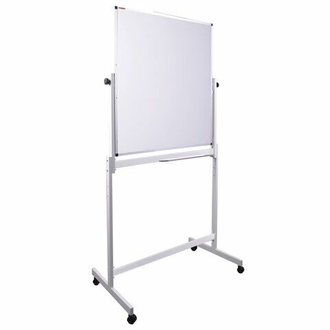 Доска магнитно-маркерная на стенде 60х90 см, 2-сторонняя, BRAUBERG, 238139