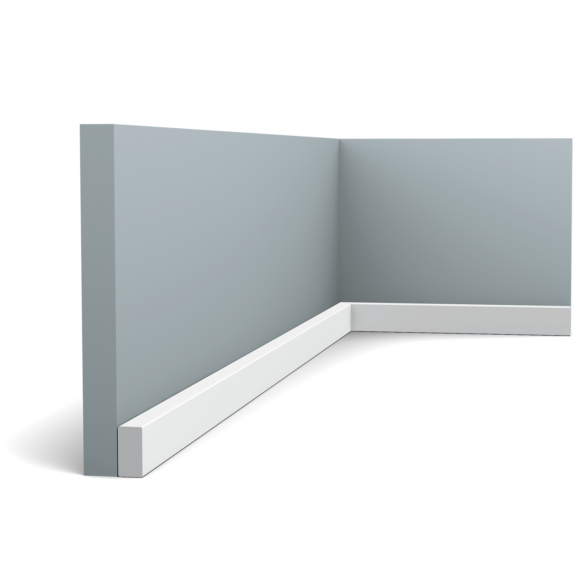 Плинтус Orac Decor арт. SX194 SQUARE (д 200 x в 2 x ш 1 см)
