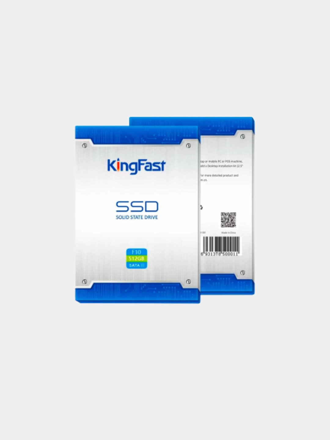 SSD накопитель 256 ГБ Kingfast SATA F10-SATA3-256GB для пк и ноутбука — фото 1
