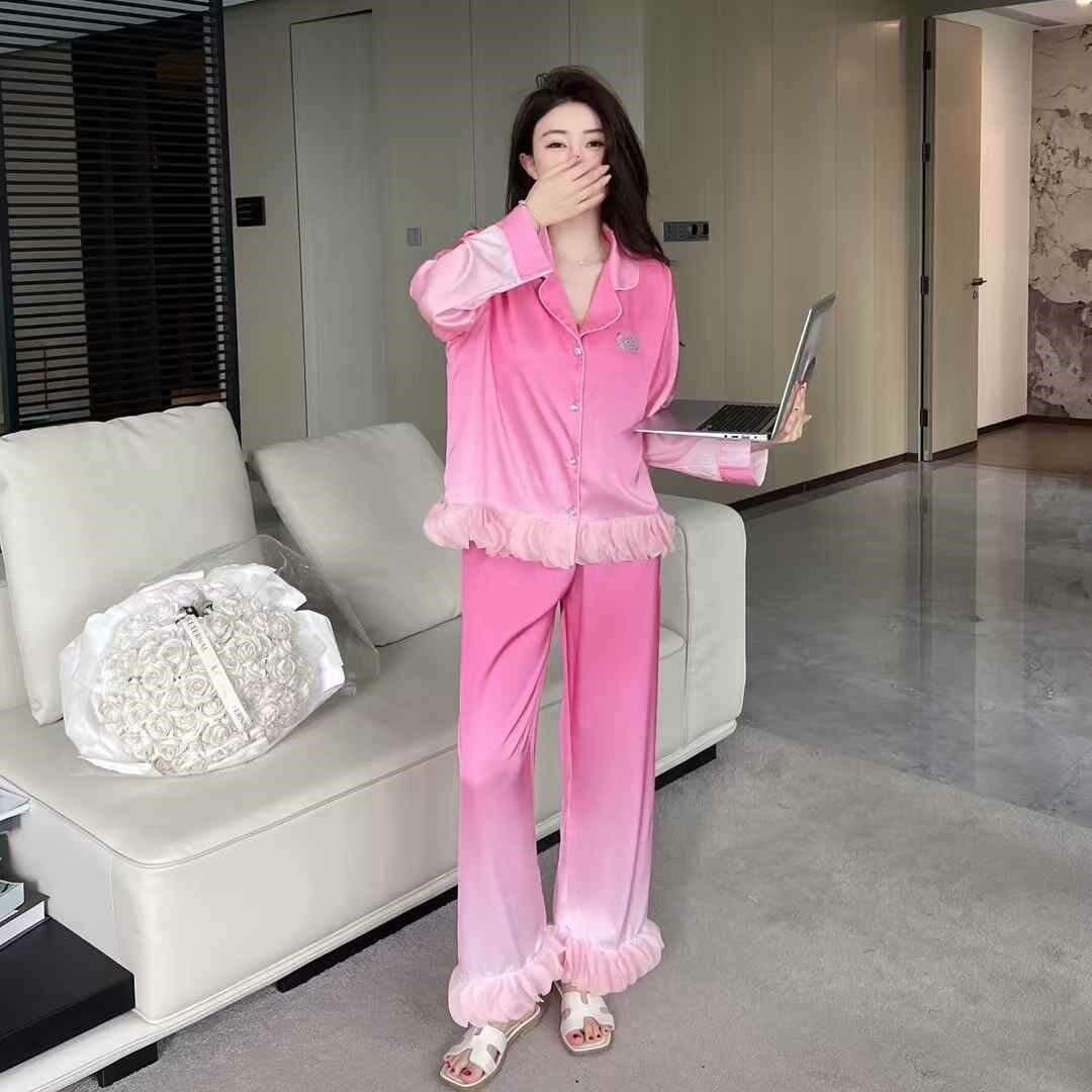 Пижама для кормящих мам  1ta, размер 2xl 3xl 4xl 5xl, Sweet pink