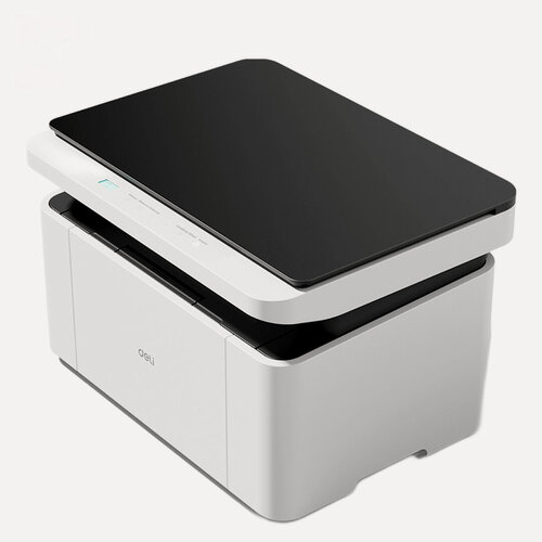 Изображение товара МФУ Deli M1820W, черно-белая лазерная печать, планшетный сканер, A4