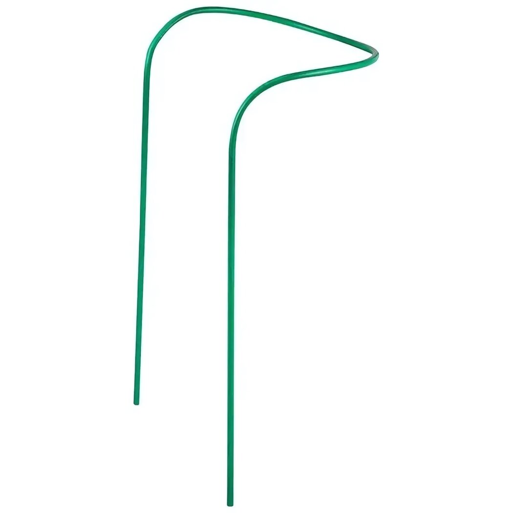 Подставка садовая металлическая для защиты растений  6 полудуг  размер 60х30см  цвет в ассортименте