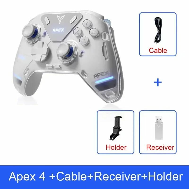 Flydigi Apex 4 Беспроводной игровой джойстик для ПК, КПК/коммутатора/мобильного устройства/ТВ-приставки