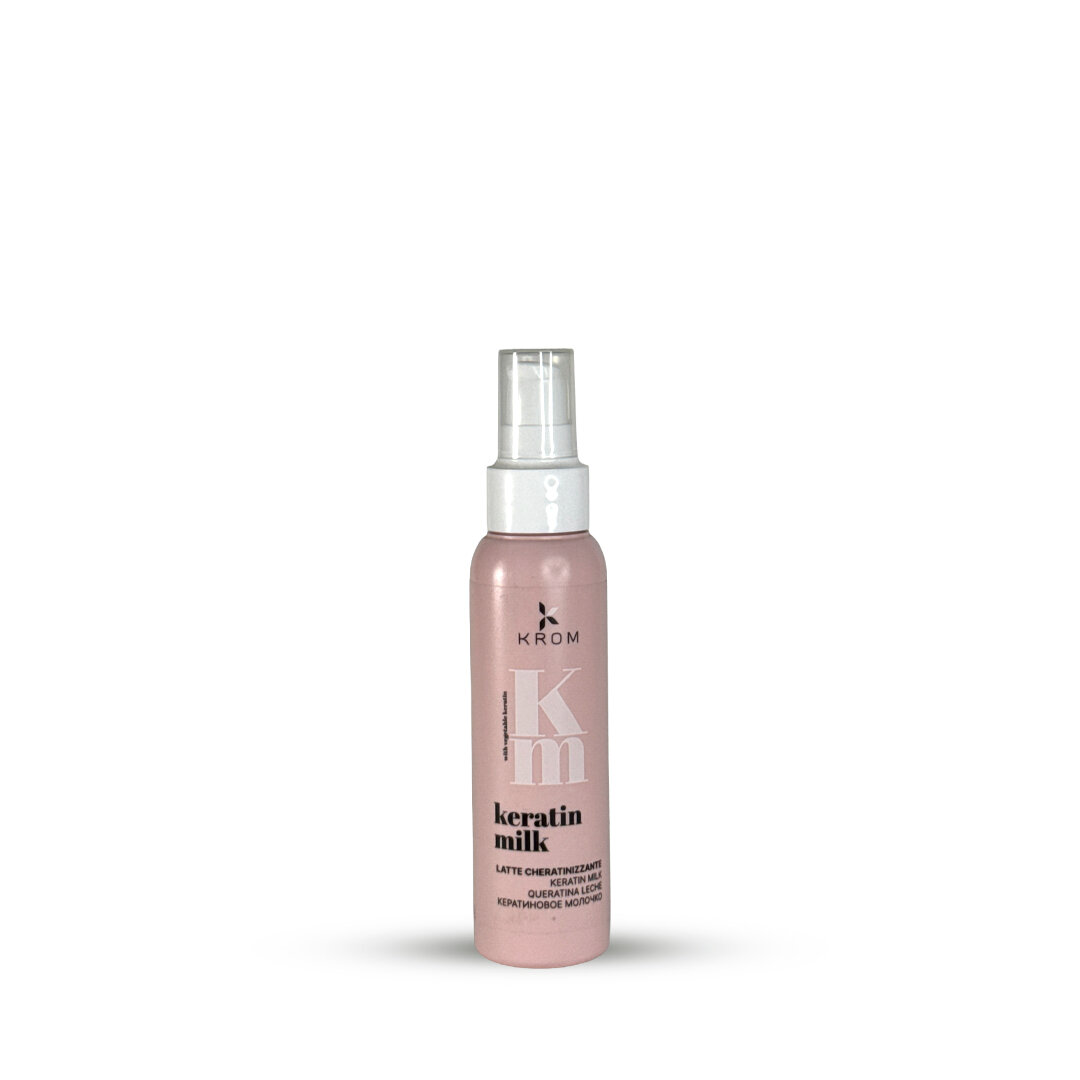 Кератиновое молочко Krom Keratin Milk, восстанавливающее, на основе растительного кератина, 100мл — фото 1