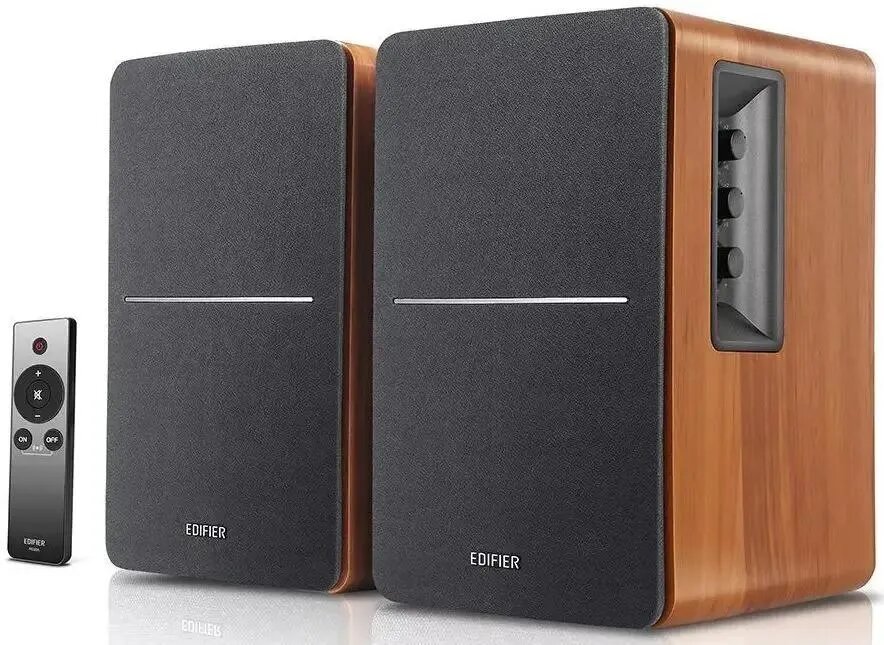 Колонки Edifier R1280Ts, 2.0, коричневый