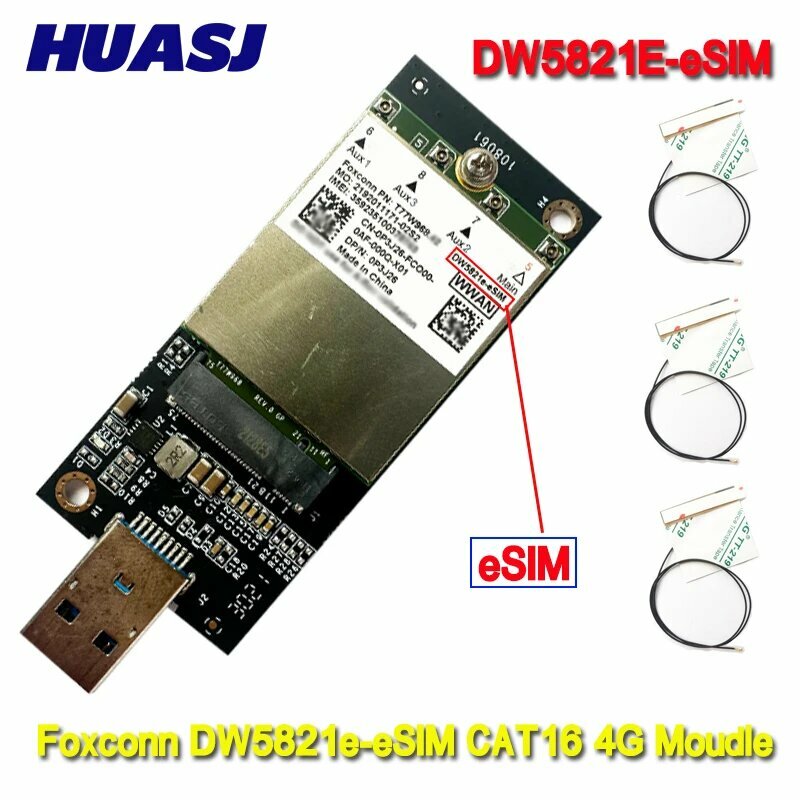 Модуль карты HUASJ T77W968 для Dell DW5821e-SIM