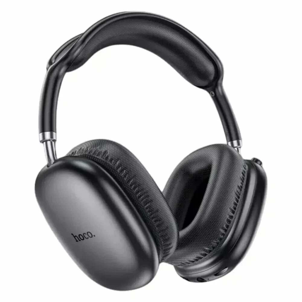 Наушники беспроводные HOCO W35 Air с микрофоном, 45 часов работы, черные