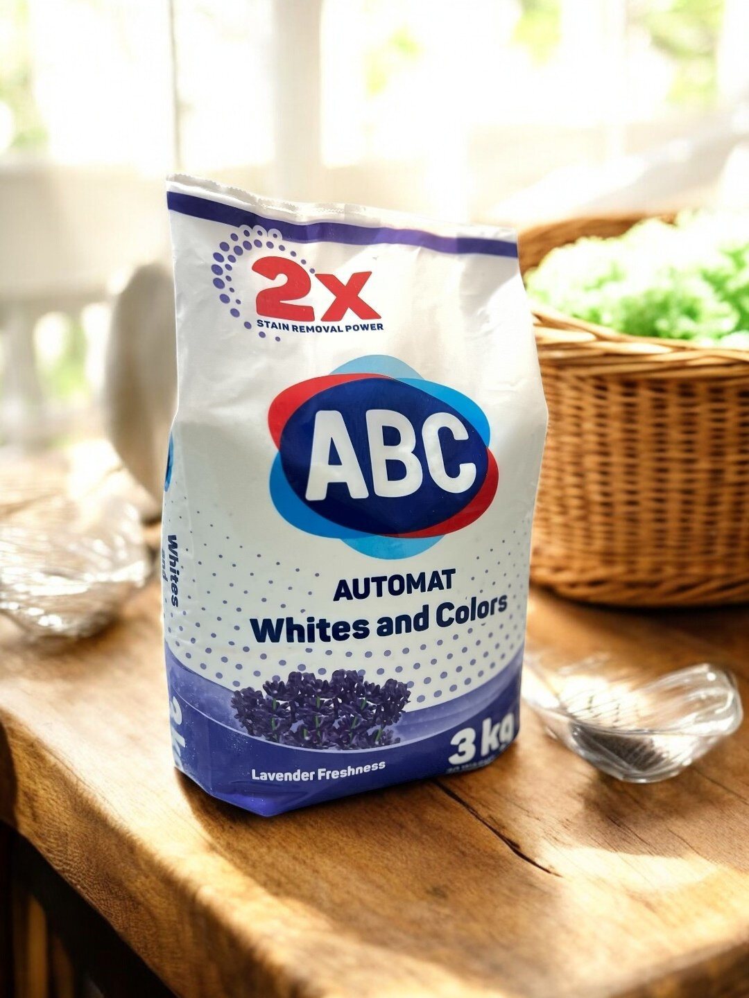 Стиральный порошок ABC "Bright Colors" для Цветного Белья автомат, 3кг