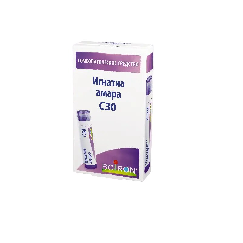 Игнатиа амара С30 гранулы гомеопатические 4 г 1 шт