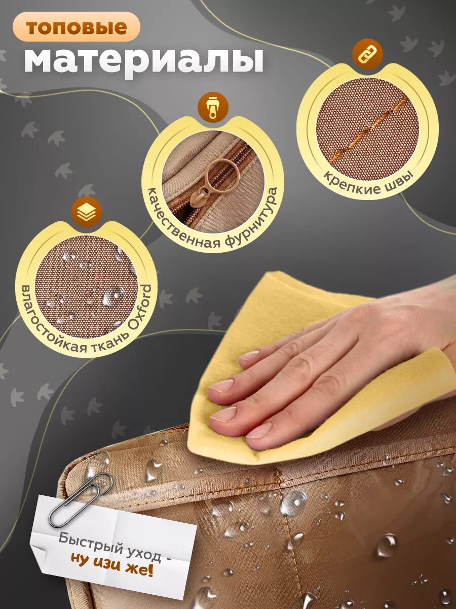 Большой пенал Капибара без наполнения для мальчиков и девочек — фото 1