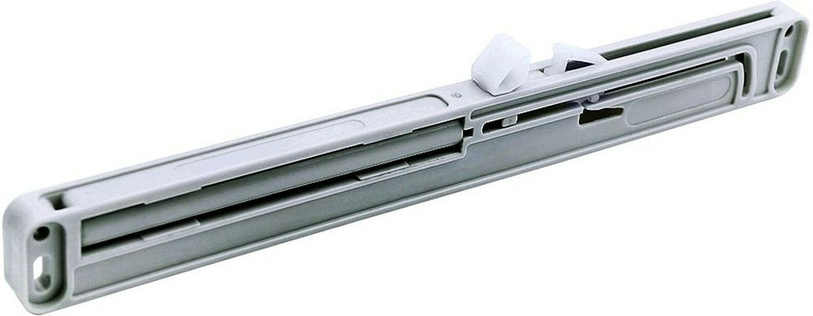 Доводчик мебельный Lemax Prof DM-NR-D для направляющих выдвижных ящиков бесшумный белый