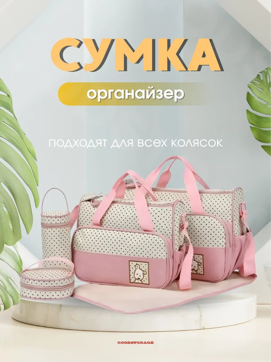 Сумка рюкзак для мамы и малыша