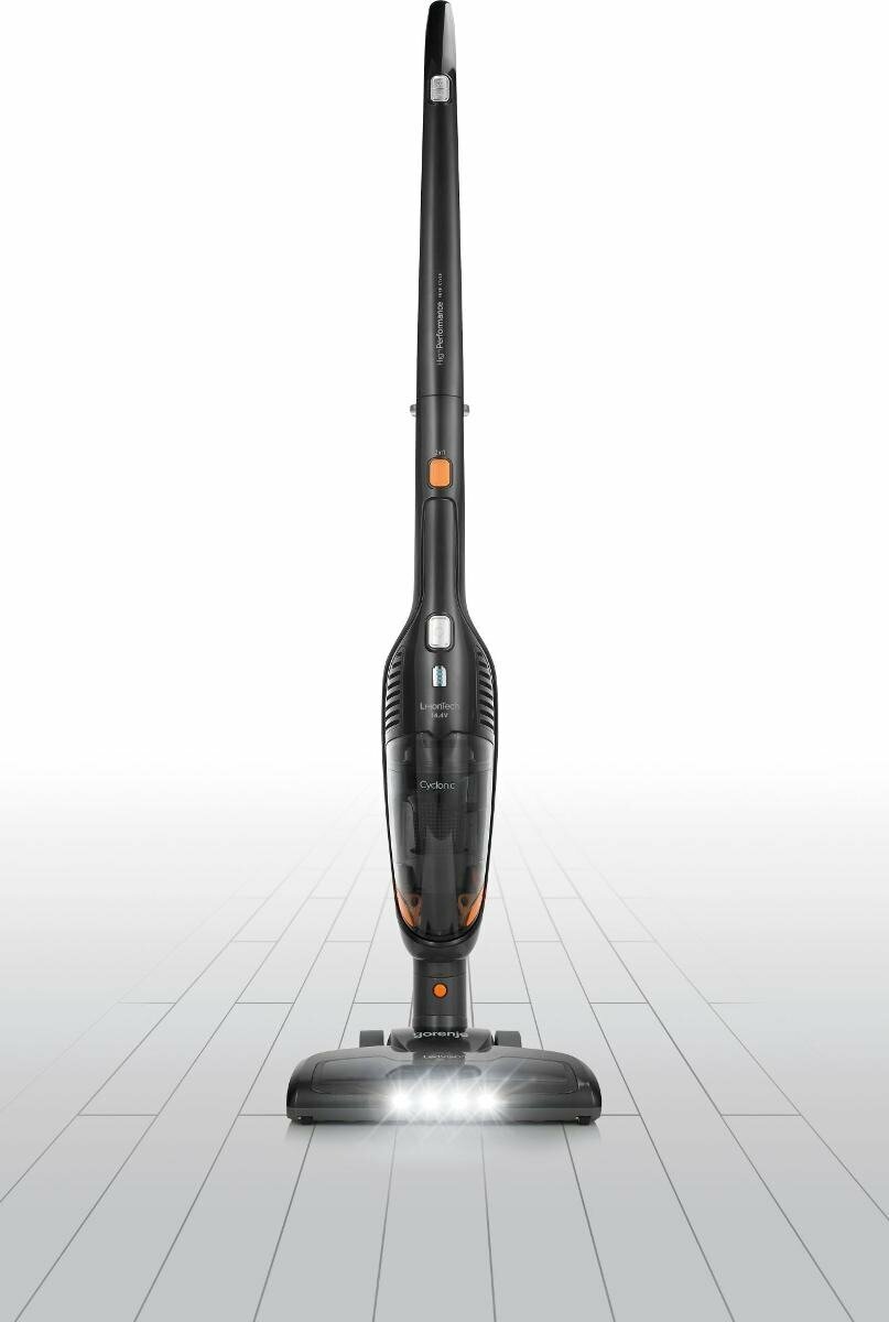 Беспроводной пылесос Gorenje SVC144, премиум-класс, фильтр тонкой очистки