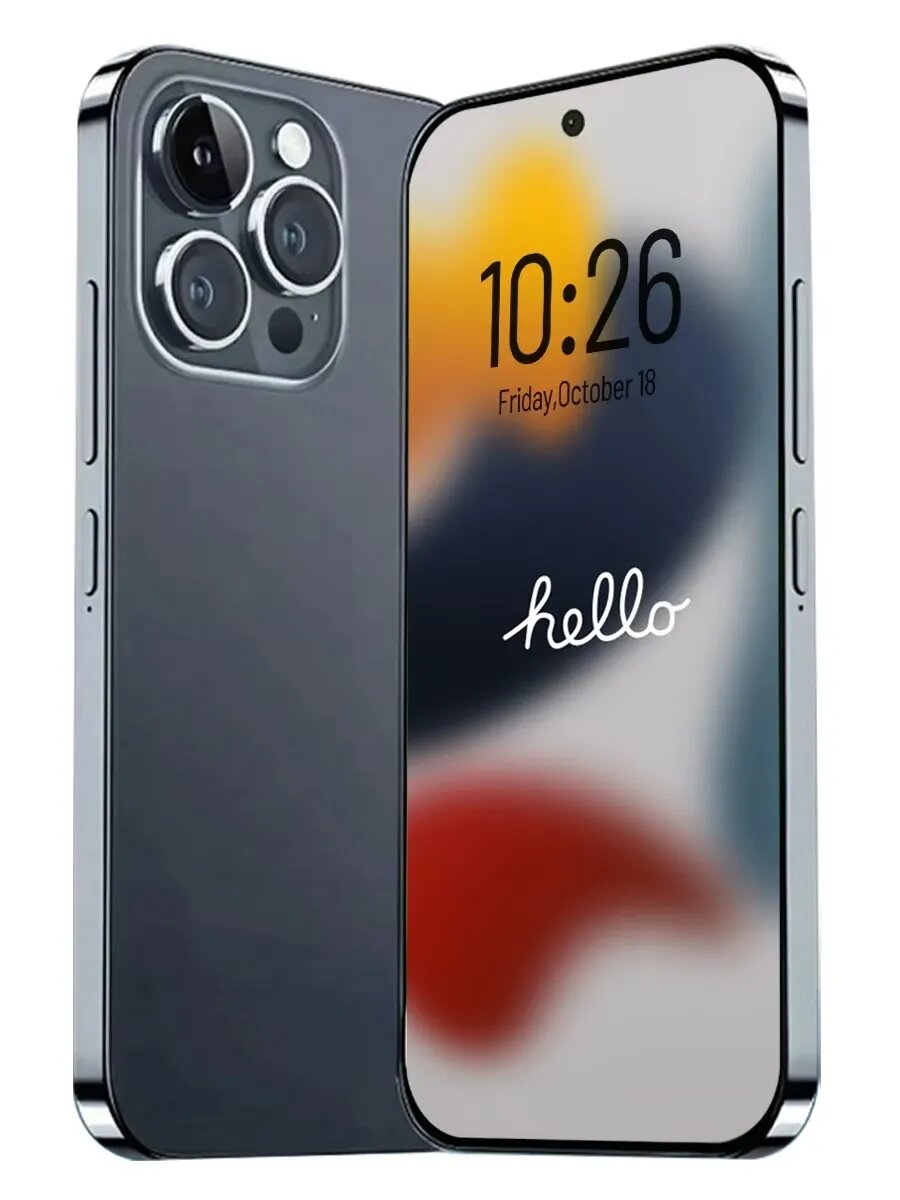 Смартфон W&O 16PRO Max, 6GB/128GB, 6.6", 2 SIM, MT6762, IP67, Android14