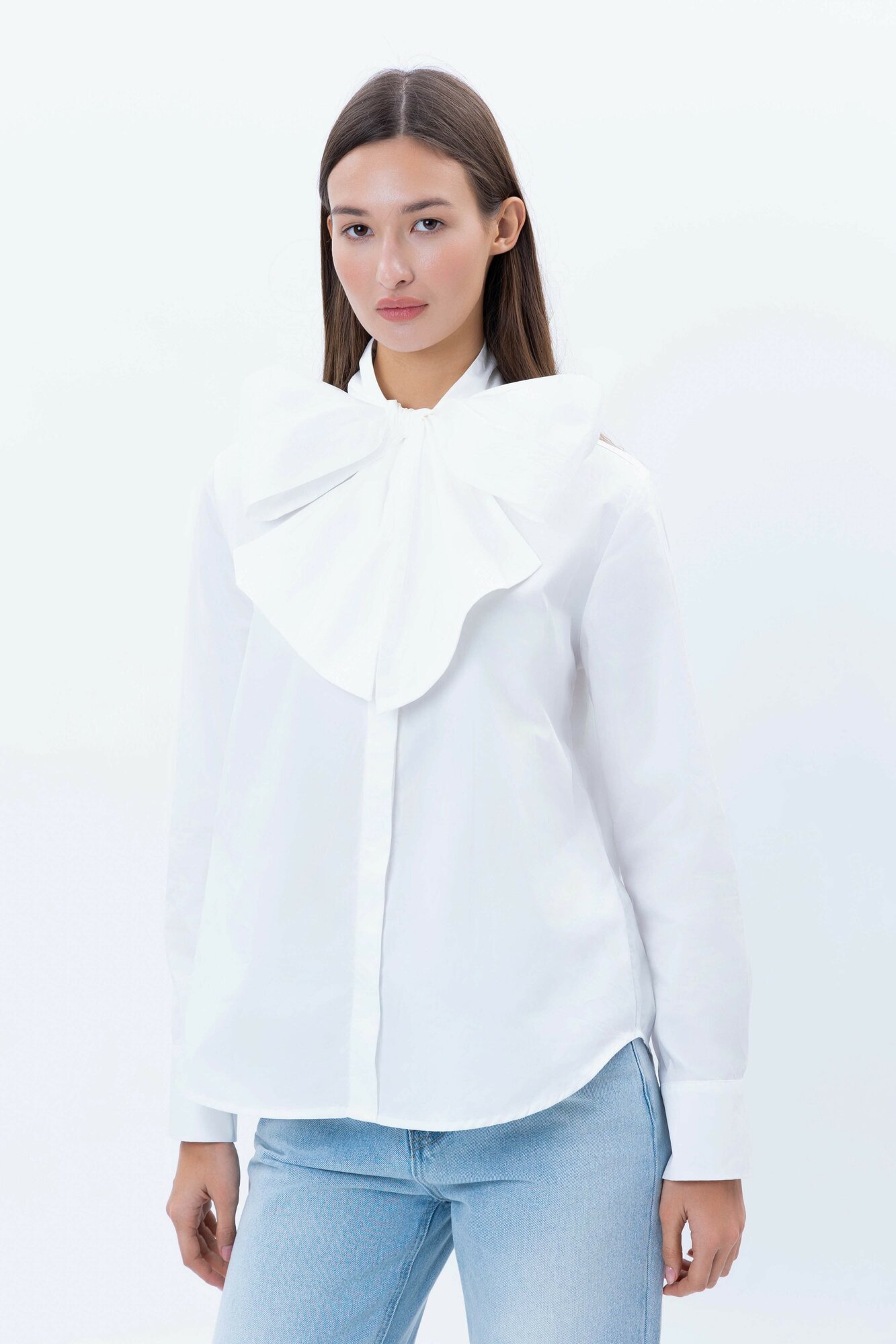 Блуза TERRA PRO, размер XS, white