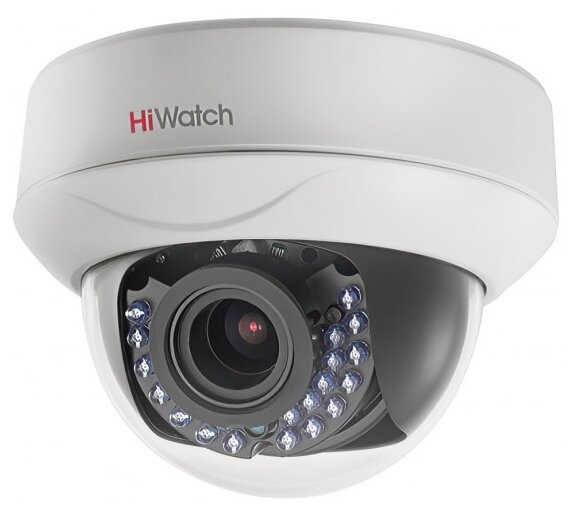 Камера видеонаблюдения HiWatch DS-T207P 1920x1080 белый