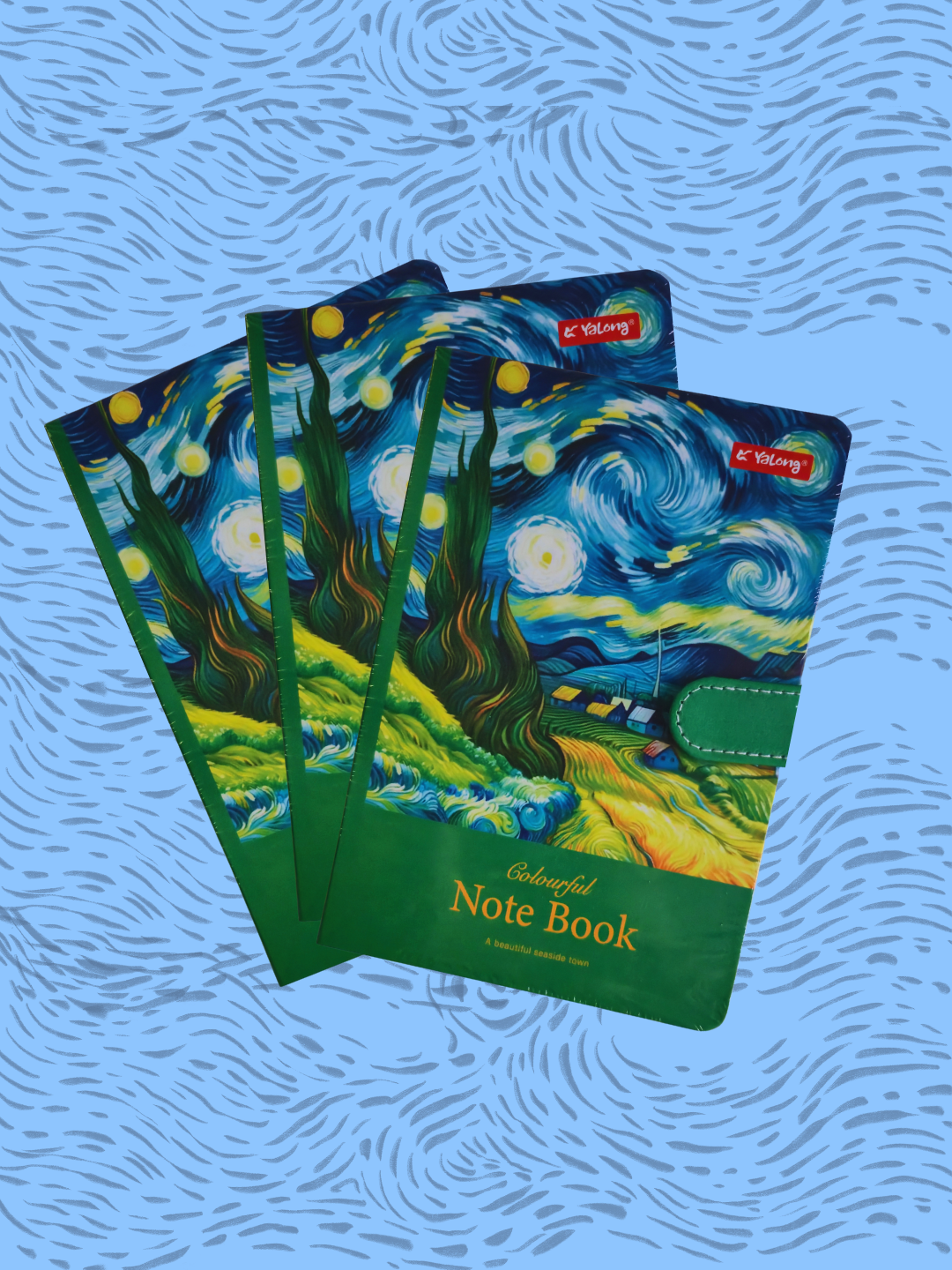 Блокнот «Van Gogh», формат A5, бумага 100 г, 112 л, цветная обложка, для письма и рисования