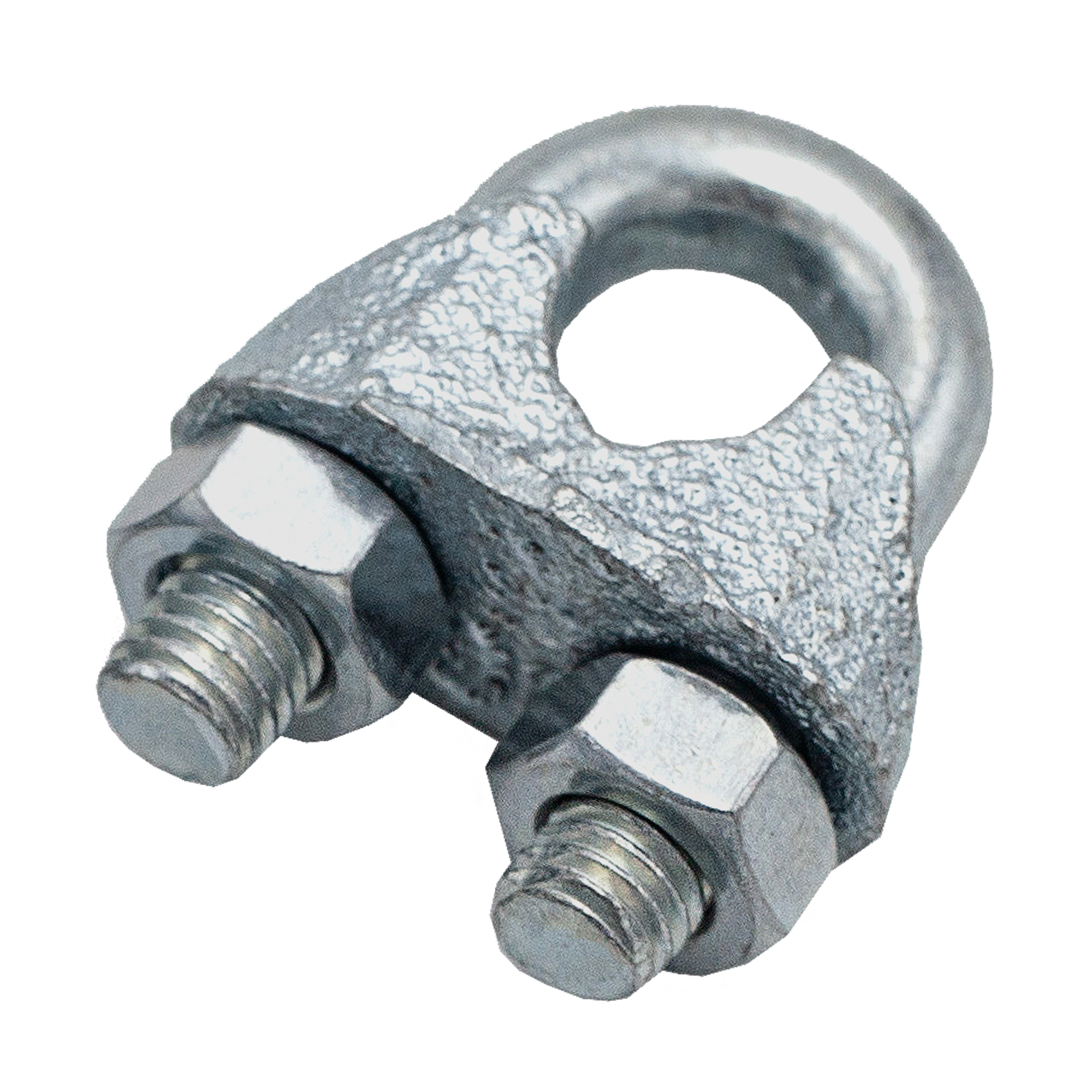 Зажим для троса DIN 741 5 мм сталь оцинкованная 2 шт.