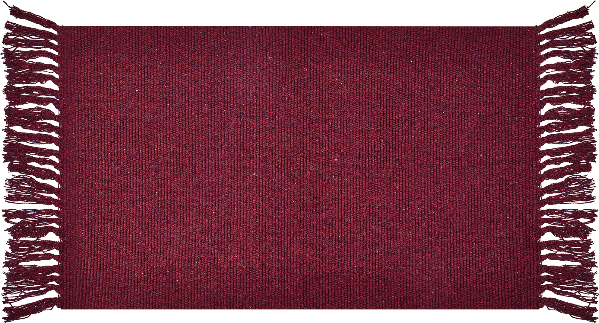 Коврик декоративный хлопок Solid Mat JBT-001-06 50x80 см цвет красный