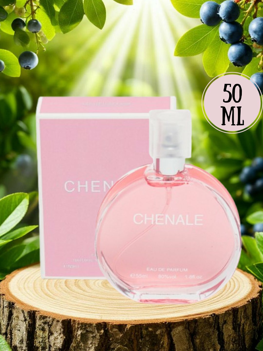 Парфюмерная вода Chenale, для женщин, 50мл, элегантный флакон