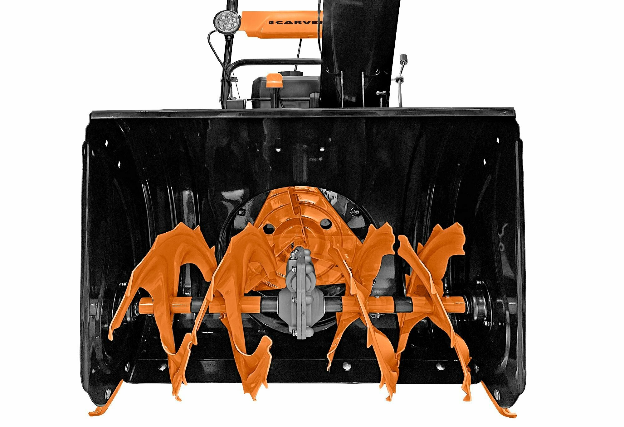 Снегоуборщик бензиновый Carver STG 7061WEL 61 см 7 л.с - фото №2