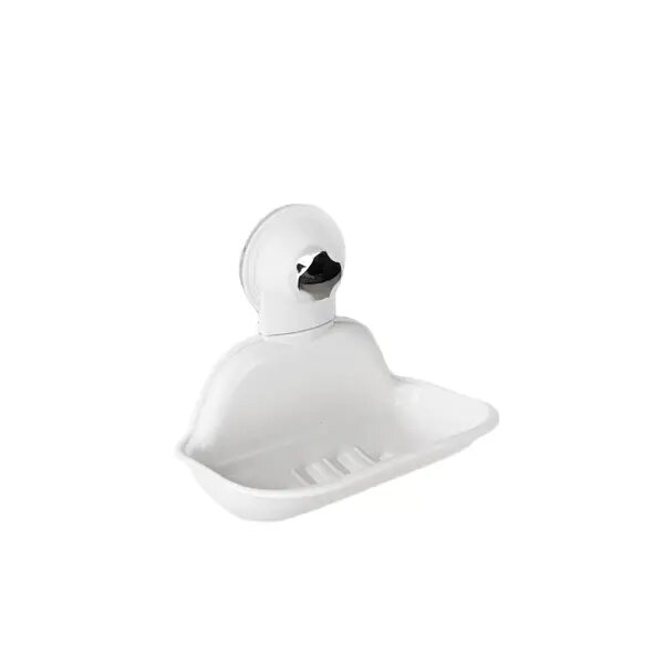 Мыльница Fest Easy Solution пластик цвет белый хром