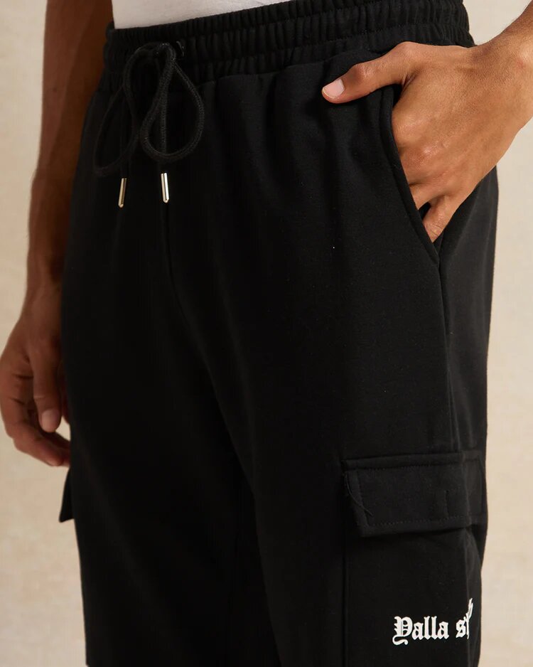 Брюки спортивные REDTAG, размер L, черный — фото 1