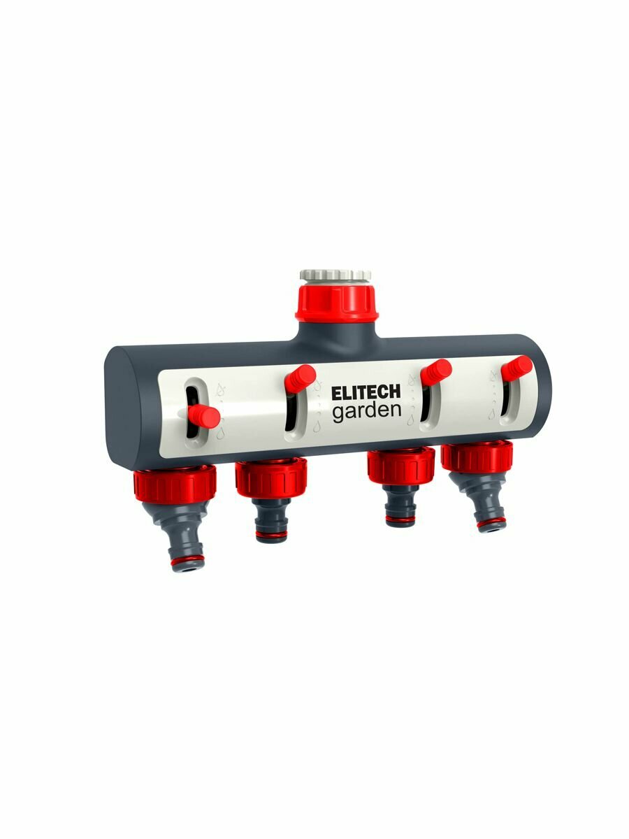 4-х канальный разделитель потоков ELITECH HF 004 (3/4"2 и 1")