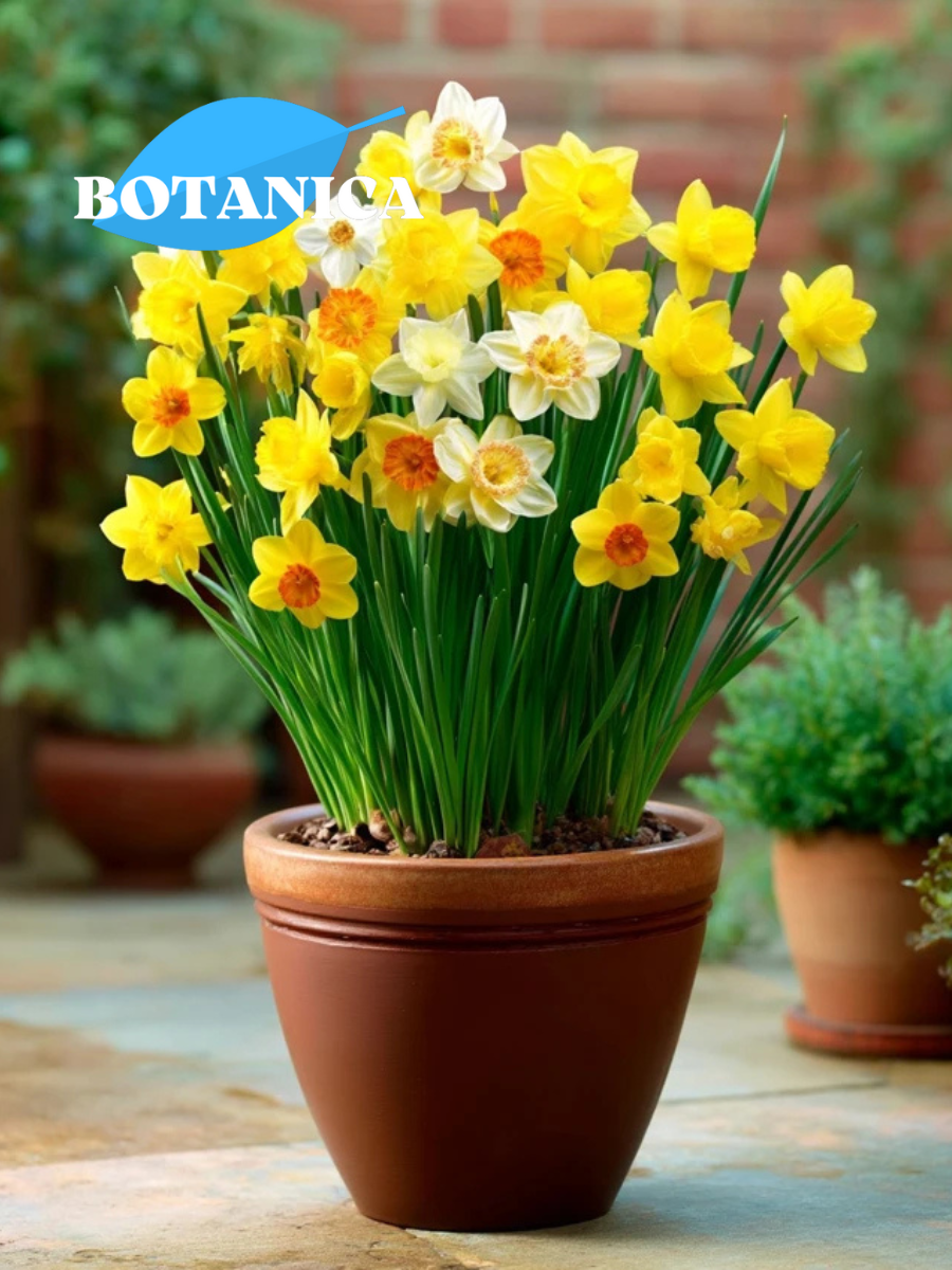 Луковицы цветов botanica garden Нарциссы Мини Микс (10 штук)