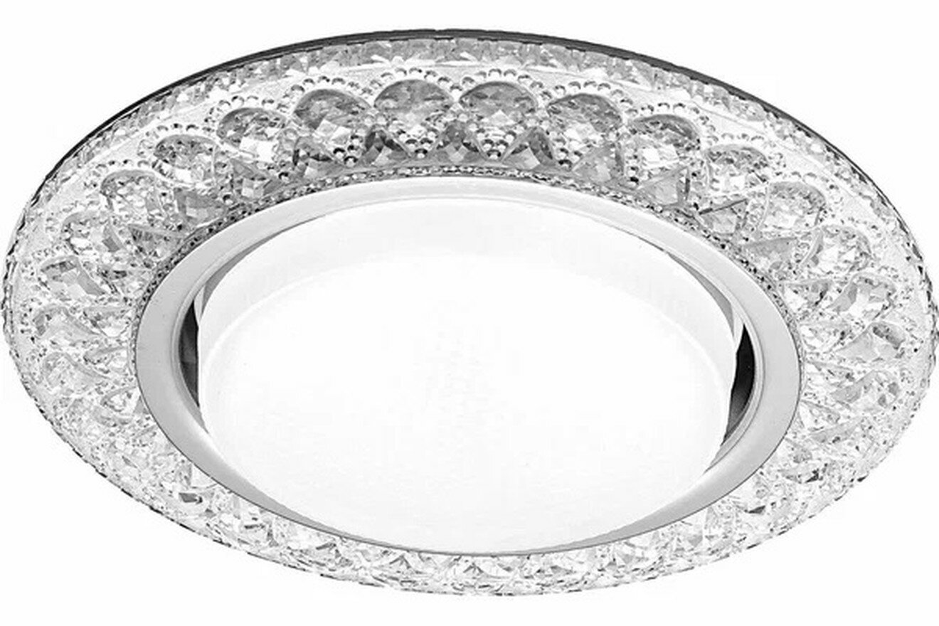 Светильник точечный из полимера  прозрачный Emilia 53 2 70 GX53 LED