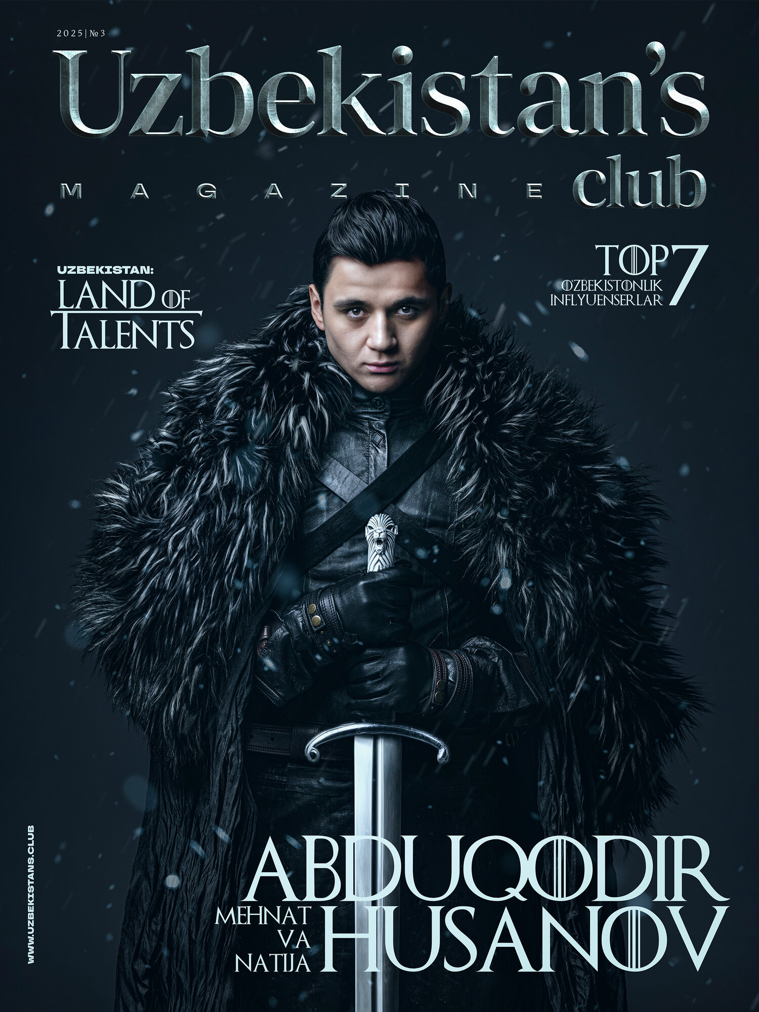 Журнал Uzbekistan's Club №3 2025 г, на узбекском языке, 144 стр.