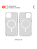 Прозрачный чехол COMMO Shield Case для iPhone 14 с поддержкой бес...