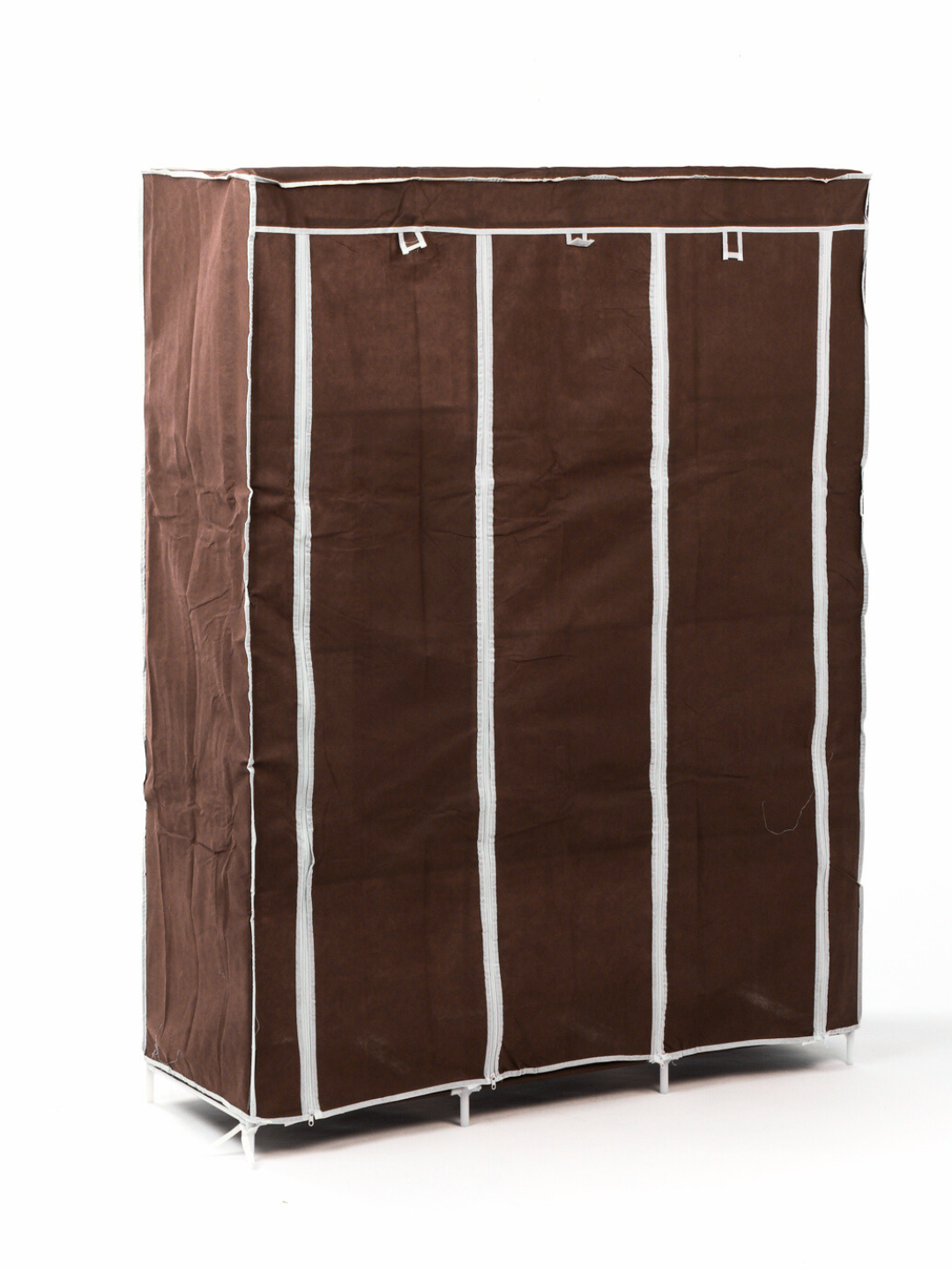 Складной тканевый шкаф с каркасом 175×130×45 см – удобный текстильный гардероб — фото 1