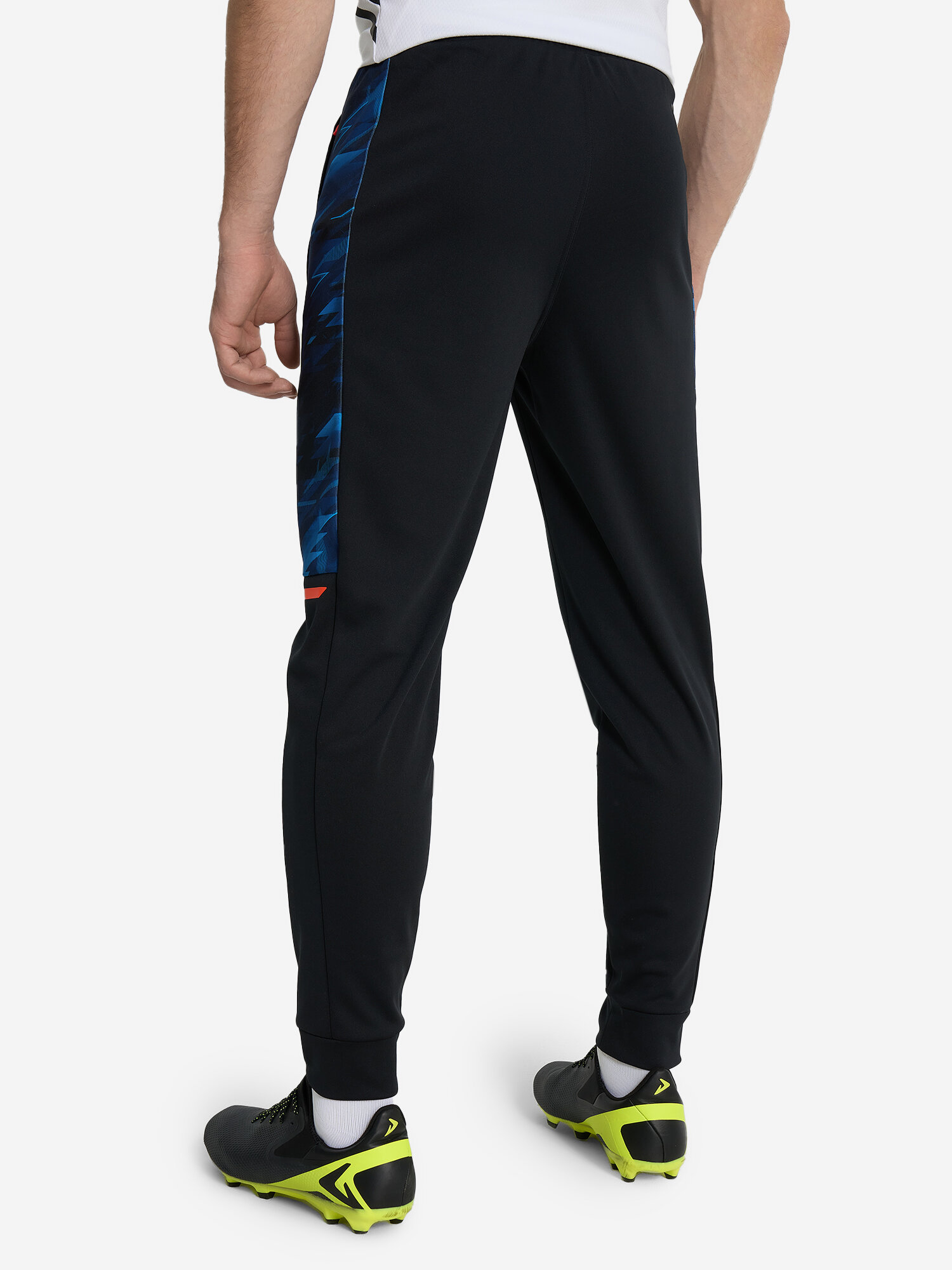 Брюки спортивные Demix, размер 48, черный/синий — фото 1