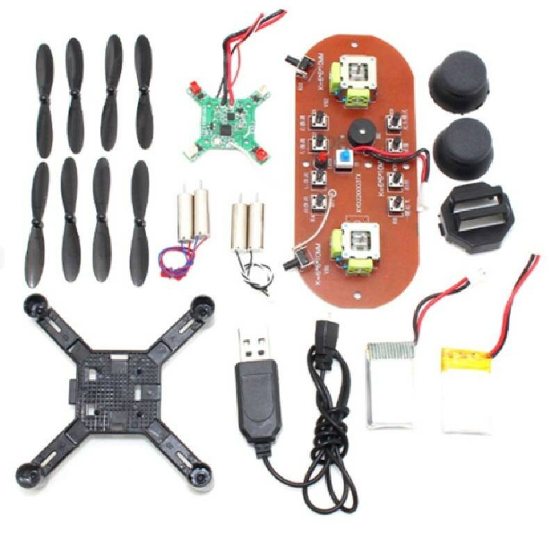Миниатюрный квадрокоптер комплект сборки с карбоновыми деталями для учебной летной практики и хобби