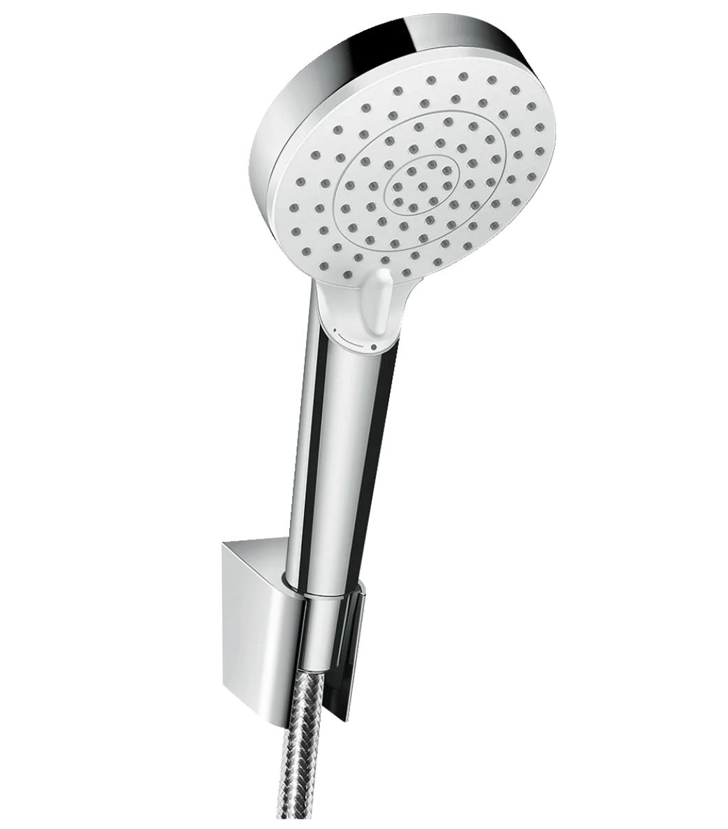 Душевой набор hansgrohe Crometta Vario 125 26691400 белый/хром