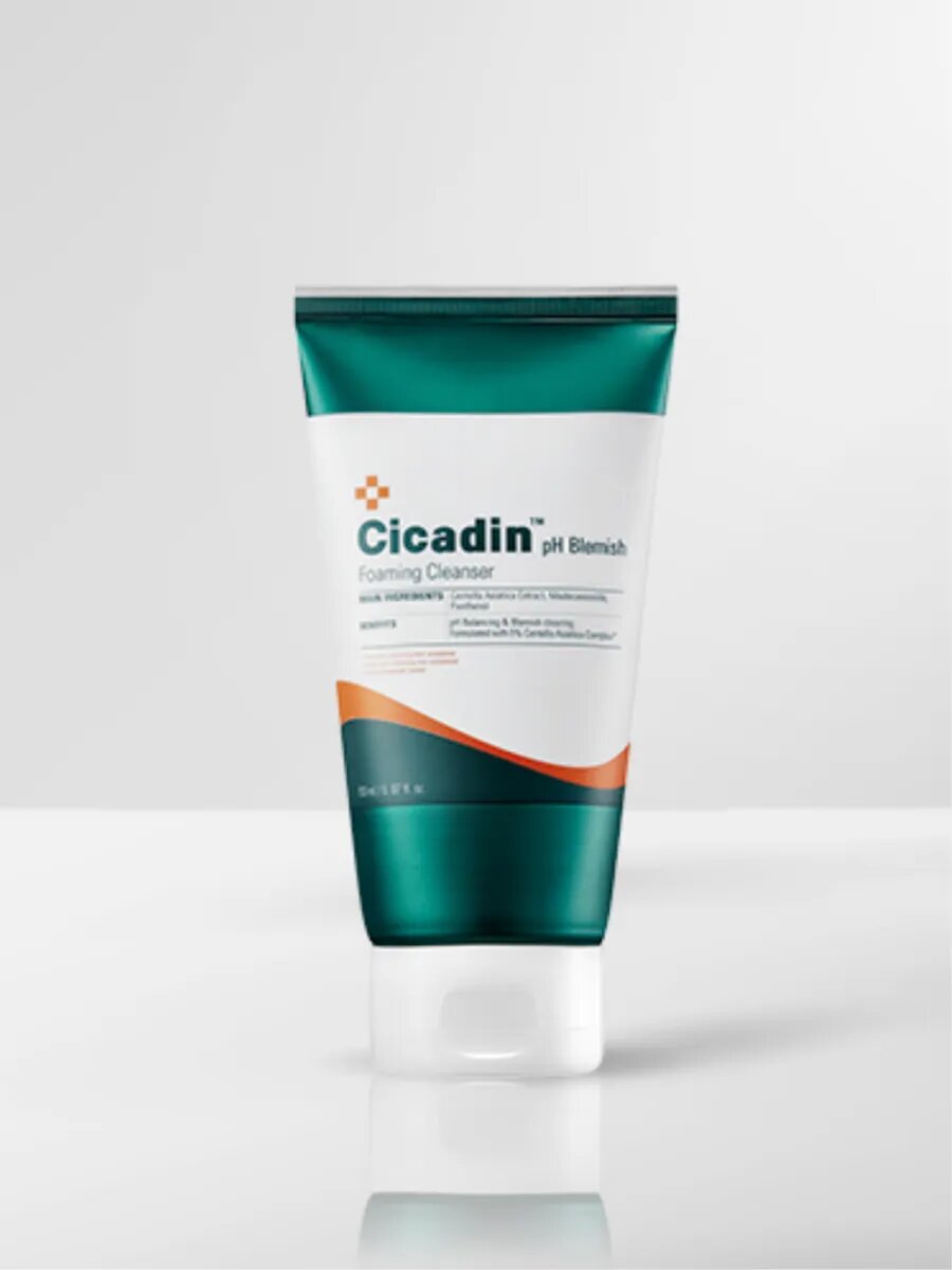 Пенка с центеллой Cicadin pH Blemish Foaming Cleanser