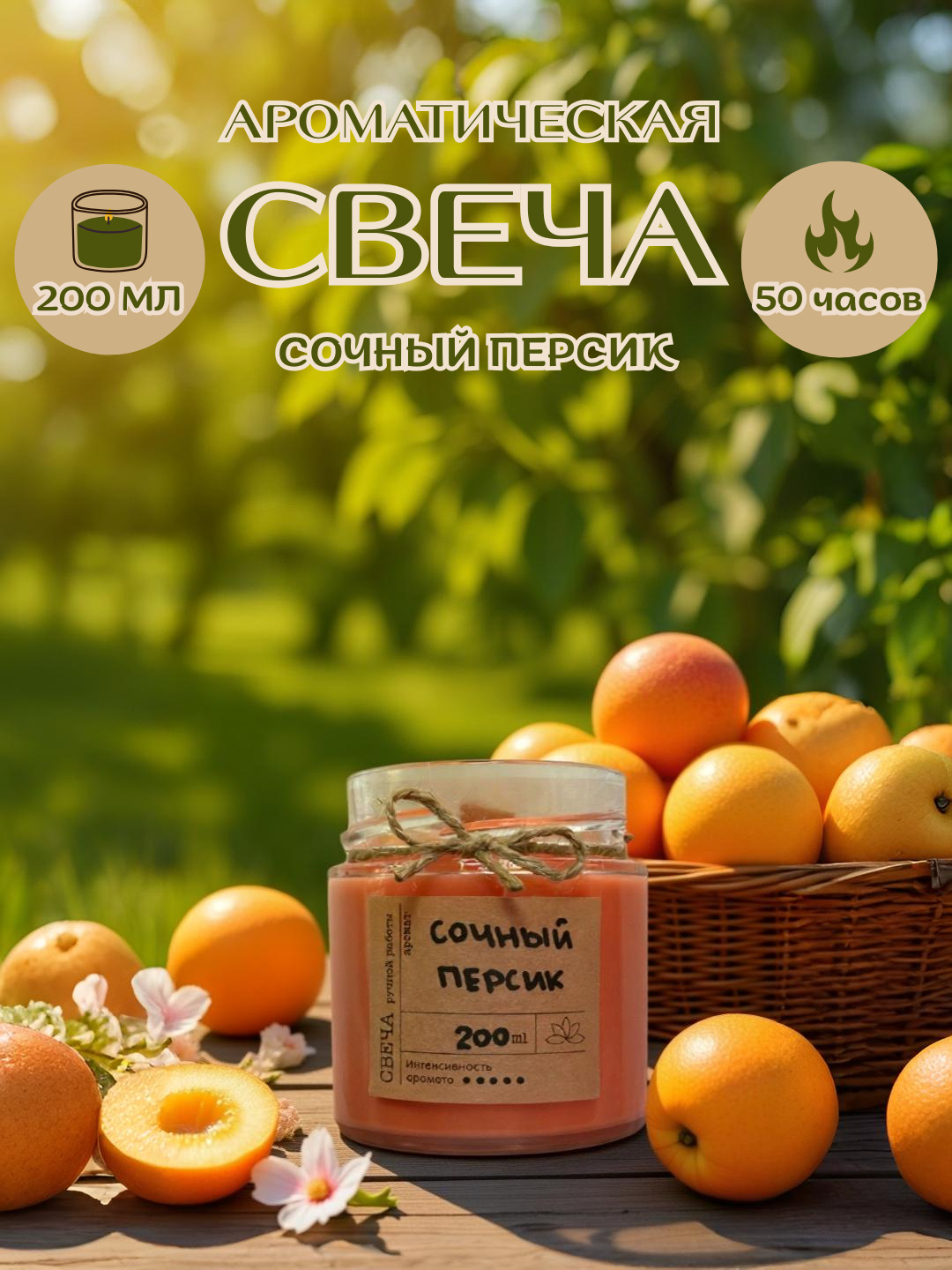 Ароматическая свеча 