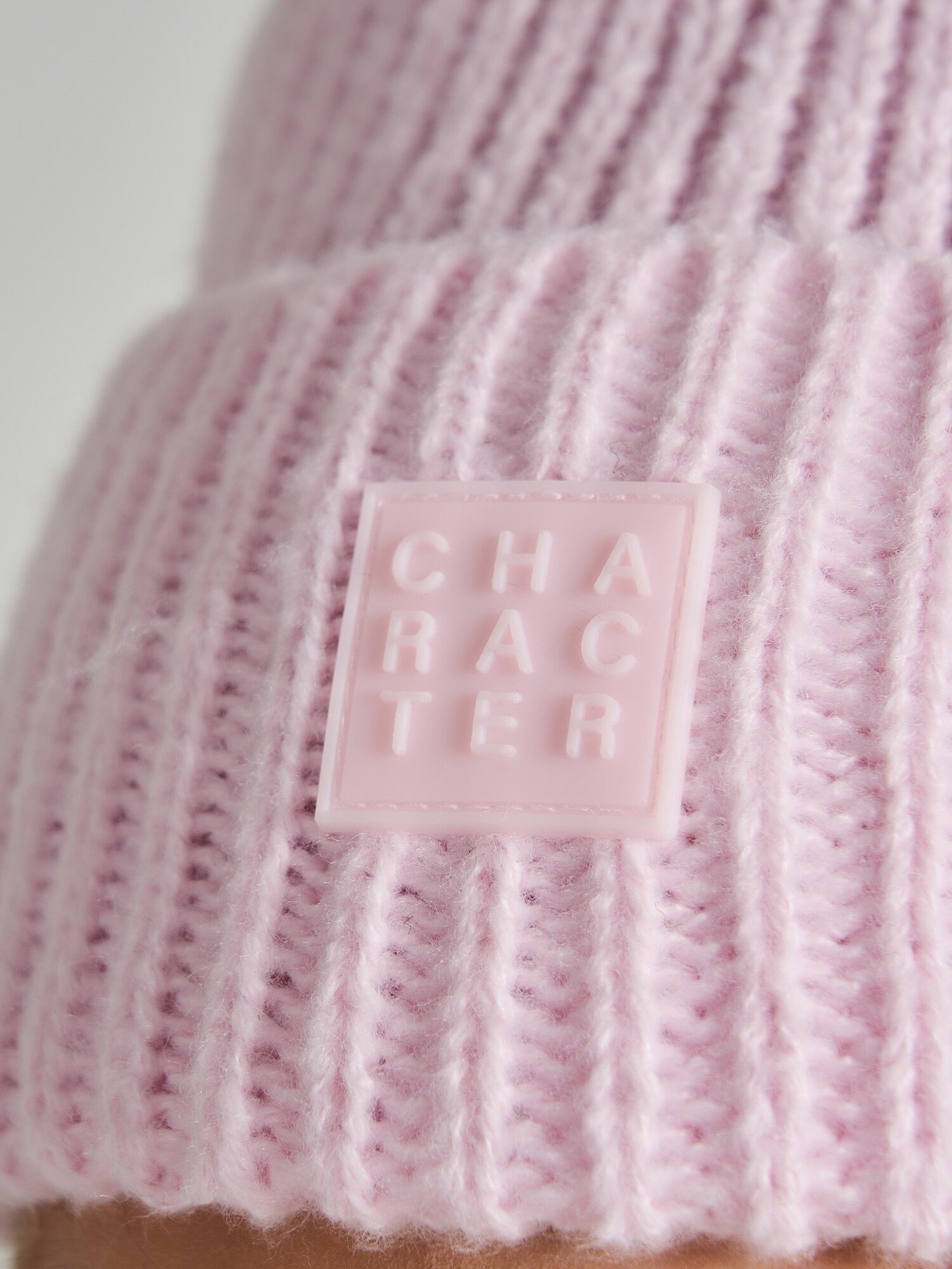 Шапка-бини ТВОЕ Осень-зима 2025 для женщин, размер 55-58, розовый — фото 1