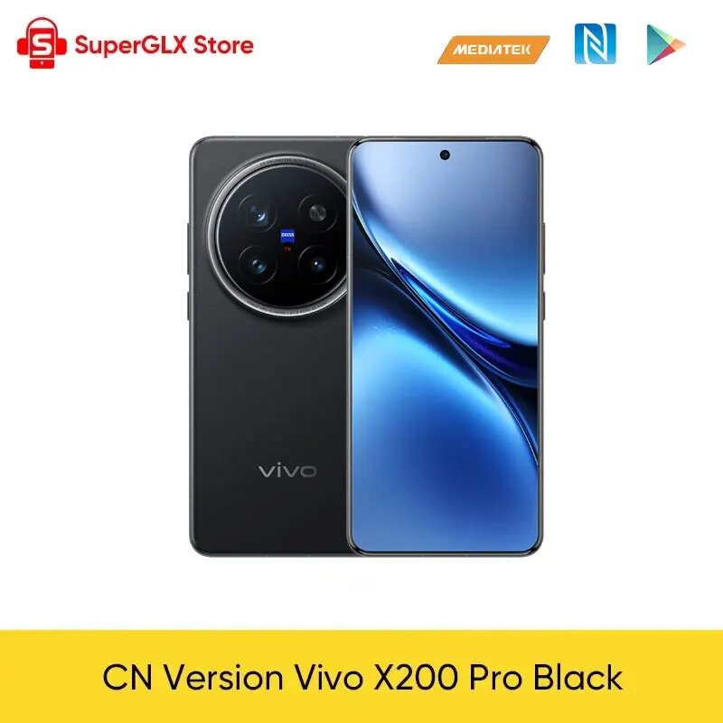 Vivo X200 Pro 16/512 ГБ Black (V2405A) Mediatek Dimensity 9400