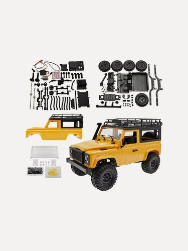 Изображение товара Конструктор джип Land Rover Defender MN-90K YELLOW, масштаб 1:12