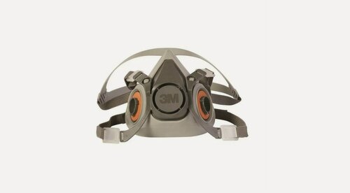 Изображение товара Респиратор полумаска 3М 6200 для защиты органов дыхания от газов, паров, пылей и туманов до 50 ПДК
