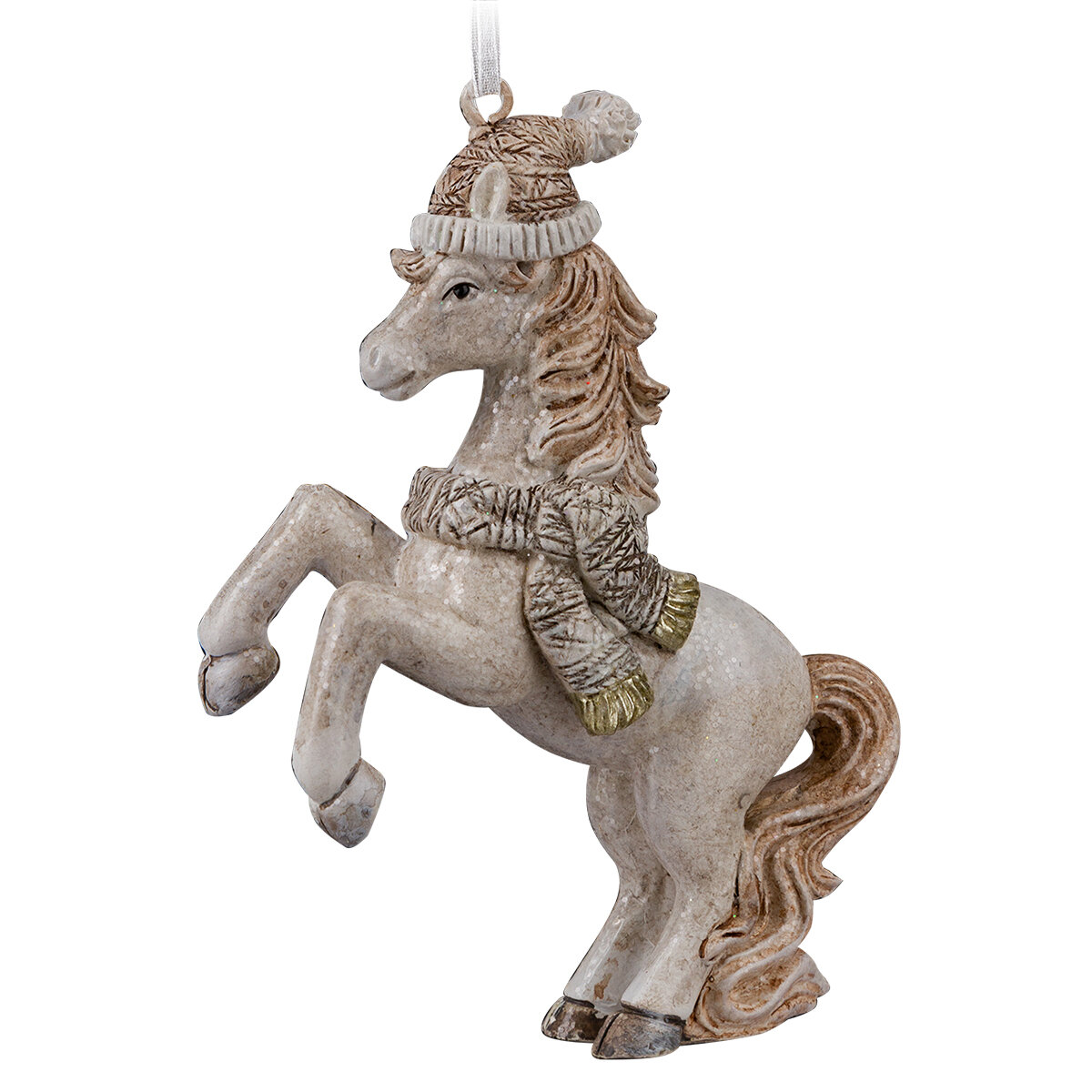 Украшение ErichKrause Decor Конь в шарфе 10см