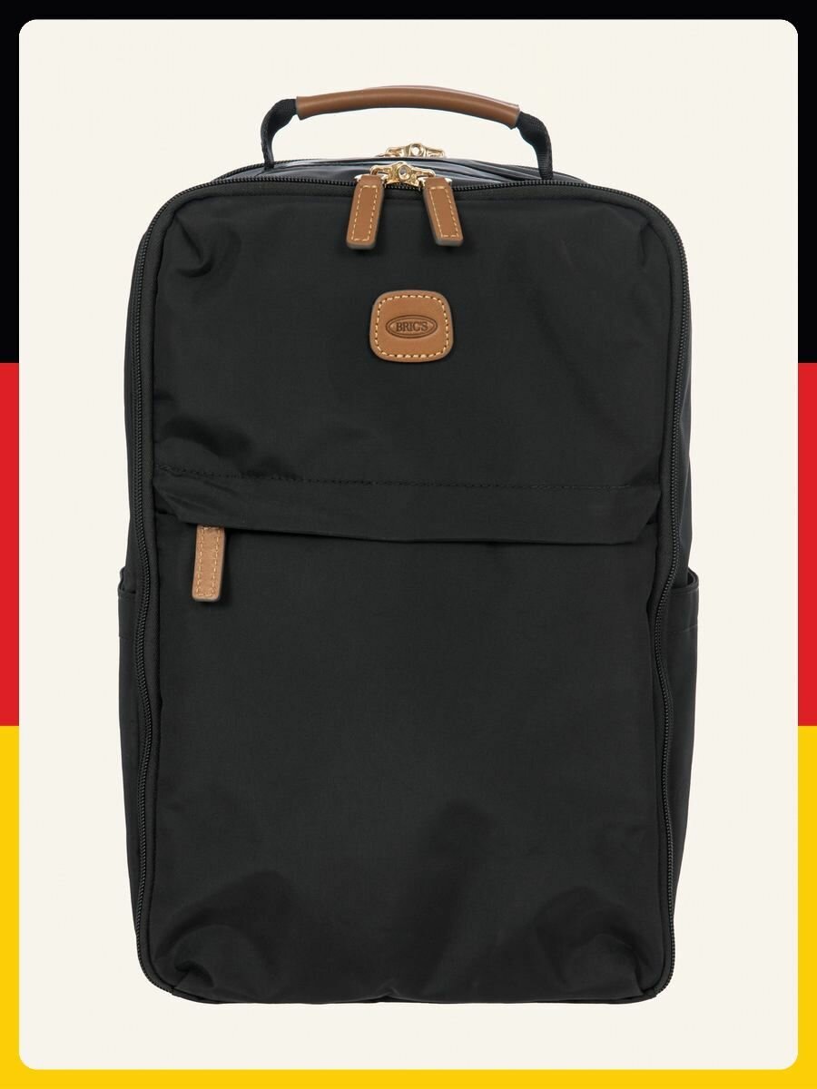 Рюкзак BRICS X-COLLECTION, черный, 400x250x200 мм