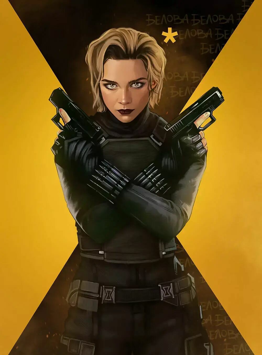 Открытка Thunderbolts: Yelena Belova