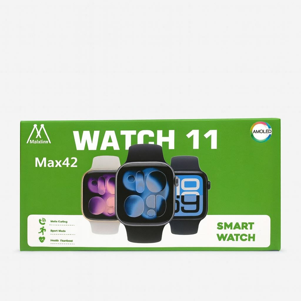 Смарт-часы Smart Watch 11 MAX42 Amoled, 46 мм, AMOLED, 2,02 дюйма