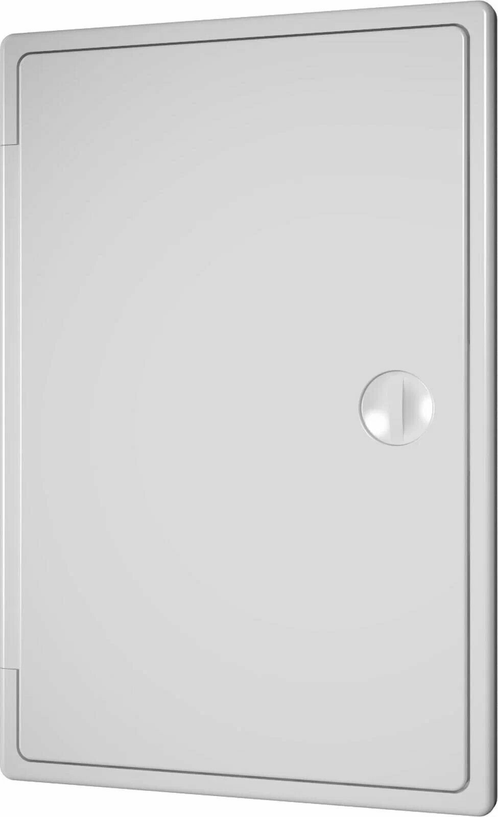 Ревизионный люк 300х400 накладной с ручкой белый Evecs ЛТ3040П